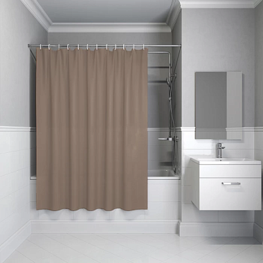 Штора для ванной Iddis Basic текстиль полиэстер 200*180 см BS03P18i11 232606