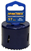 Коронка Практика биметаллическая 2 1/4" 1шт клипса 57мм 036-001