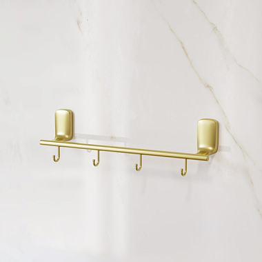 Держатель Kleber Gold для полотенец с 4 крючками KLE-GOLD004