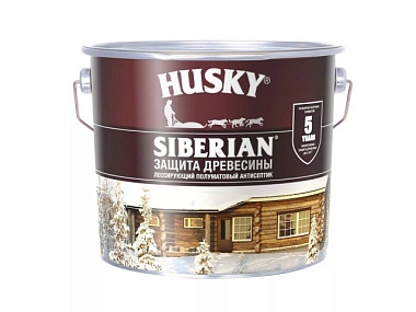 Антисептик Husky Siberian полуматовый Антик 2,7 л 25247