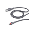 Кабель Deppa Ceramic USB micro USB серый 1 м 72286