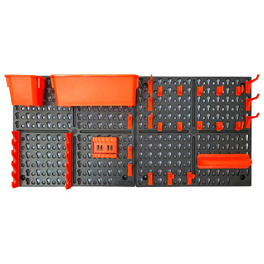 Панель инструментальная Blocker Expert большая черный/оранжевый 33*33*10 см BR3822