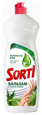Средство для мытья посуды Sorti Бальзам с алоэ вера 900 мл 1093-3