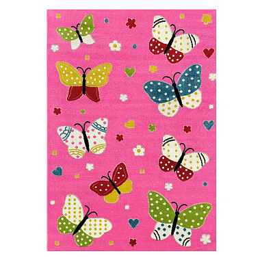 Ковер Play Rugs 1,33*1,9 м прямоугольник C470B PINK/PINK