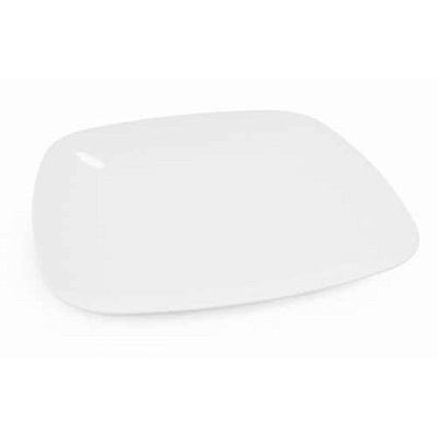 Тарелка Альтернатива Квадро плоская белый М8043