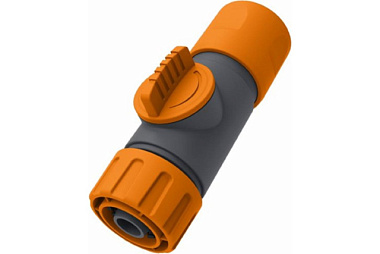 Муфта GLQ быстросоединяемая с краном для шланга 1/2" GL 7062