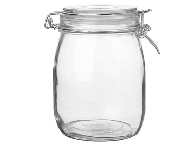 Банка Appetite стеклянная круглая 750 мл S6503