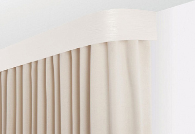 Бленда Legrand для карниза сатин миндаль 7 см*30 м