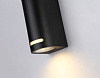 Светильник Ambrella ST3744/2 BK уличный настенный архитект черный IP54 GU10/2 max 35W 150*68*92*
