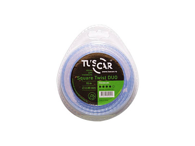 Леска для триммера Tuscar Square Twist DUO Premium 2 мм*15 м 10142420-15-1