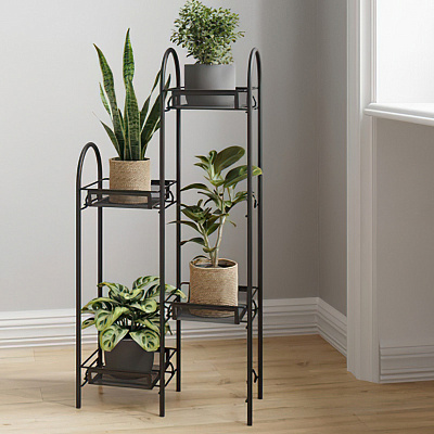 Подставка для цветов ЗМИ Лира 24 графит ПДЦЛИ24ГР