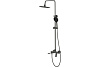 Душевая стойка Tokito Rain с тропическим душем и поворотным смесителем TOK-RAI-1017GM