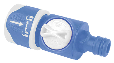Адаптер - коннектор Aquapulse с ручным клапаном AS 112