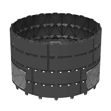 Компостер Агроном Премиум черный 800 л