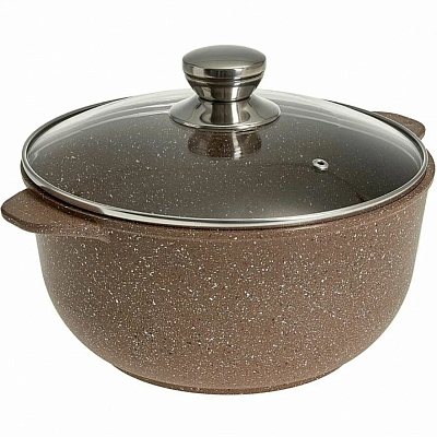 Кастрюля Гардарика Алтай алюминиевая антиприг покрытие ст крышка 4 л 1704-07-10