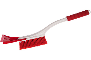 Щетка Skyway от снега и льда со скребком распушенная щетина 54 см S07801020