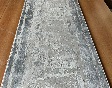 Дорожка Авалон Rimma Lux 3 м 36897J L.GREY/GREY