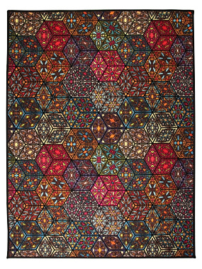 Ковер Клеопатра Графика/Розетта Дижитал на хлопковой основе 110*170 600931-1001