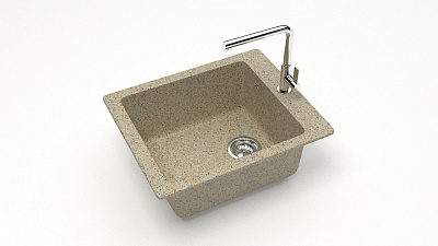 Мойка Aquadream каменная песочный матовая 8/Q5