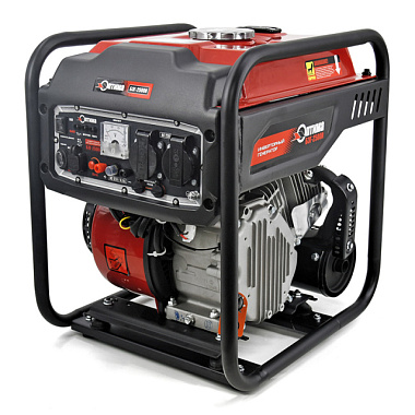 Генератор бензин Оптима БЭГ-2500И инвертор 220В 2,5-3кВт 4-х такт бак7литр АИ92 медная обмотка руч