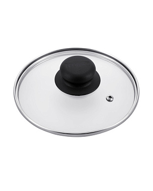 Крышка Regent Inox низкая с пароотводом 18 см 93-LID-03-18