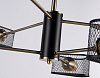 Люстра Ambrella TR80172/6 SB/BK бронза/черный E27/6 max 40W D950*375