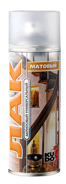 Аэрозоль Kudo лак универсальный акриловый матовый 520 мл KU-9004
