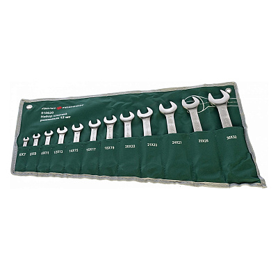 Набор ключей рожковых 12 шт 6*7 8*9 10*11 12*13 14*15 16*17 18*19 20*22 21*23 24*27 25*28 30*32 мм