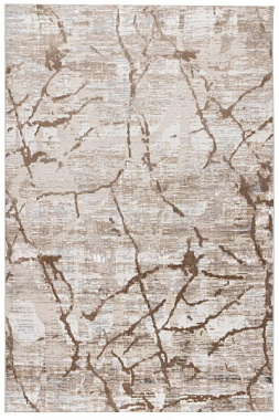 Ковер Белла Прямоугольник 1,6*3 м D059A CREAM SHIRINK/VIZON FDY