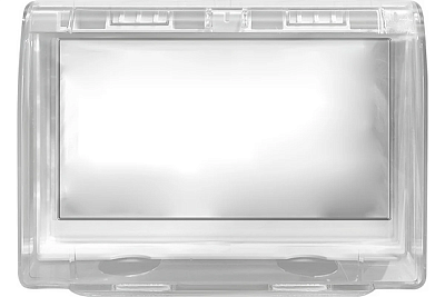 Накладка защитная Duwi для двухместной розетки 26311 1**