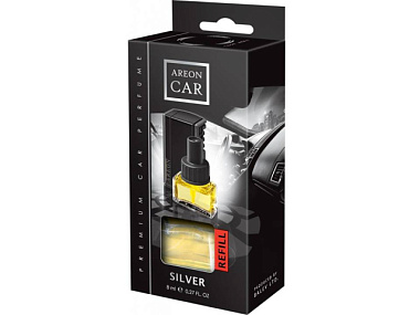 Ароматизатор Areon Car box Black Style Серебро