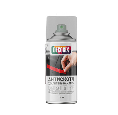 Аэрозоль Decorix Удалитель наклеек антискотч 210 мл 0146-03 DX