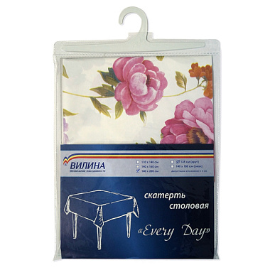 Скатерть Вилина ПВХ 140*220 см 6659
