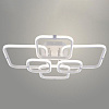 Люстра Росток DK06357/6 PR WT+CR белый/хром 180W LED 3000K-6000K d755 ПДУ ИК диммер HN24 988387486