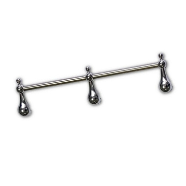 Бортик Континент к полке прямой 3 столбика 400 мм***