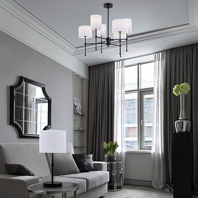 Светильник подвесной Eurosvet Notturno черный 60162/6***