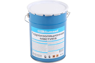 Мастика Bitumast битумная гидроизоляционная 4,2 кг/5 л