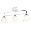 Люстра Ambrella TR303233/3 WH/CH/CL/FR бел/хром/про/бел мат E27*3 max 60W 550*120*250