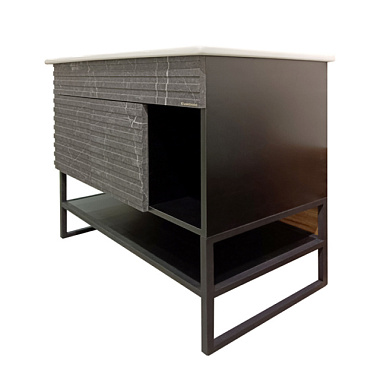 Тумба Eva Gold Jagger 85 к умывальнику Оскар 85