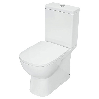 Унитаз-компакт Sanita Luxe Quadro унив выпуск микролифт WC.CC/Quadro/2-SlimDM/WHT.G/S1