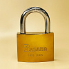 Замок Basara BS-70 навесной GP 3 ключа Золото 75 мм 40091