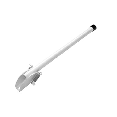 Упор воротный Домарт мод 2 белый 300 мм