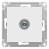 Антенна Schneider Electric Atlasdesign TV коннектор механизм белый ATN000193