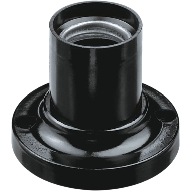 Патрон Navigator потолочный карболитовый черный Е27 9589794