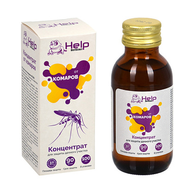 Концентрат Help от комаров до 50 соток инсектицидный 100 мл