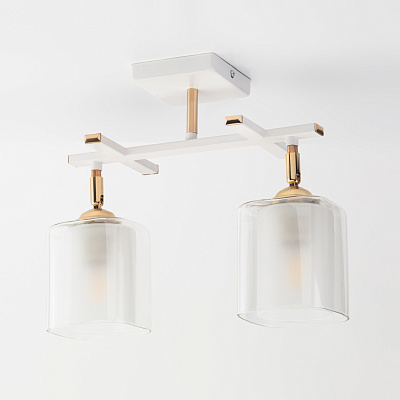 Светильник потолочный Rivoli Helga модерн 2*Е27 40 Вт 3100-302