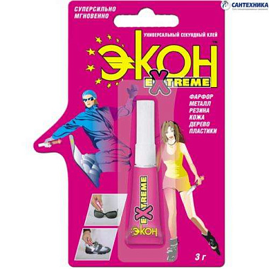 Клей Экон Экспресс секундный универсальный мульти-карта 3 г 1304283