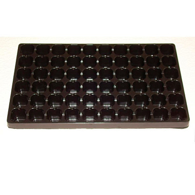 Кассета для рассады АгроПласт 60 ячеек круглые 51,5*33 см БП-00001977