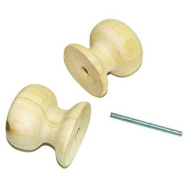 Ручка дверная Банные штучки круглая 55 мм 2 шт 32108