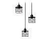 Светильник подвесной Ambrella TR8081/3 BK в стиле лофт черный E27*3 max 40W D372*1170***